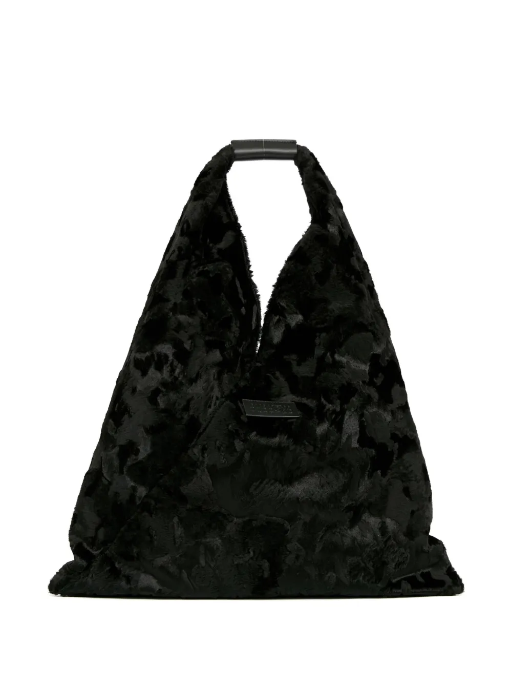 

Сумка-тоут Classic Japanese из искусственного меха MM6 Maison Margiela, черный