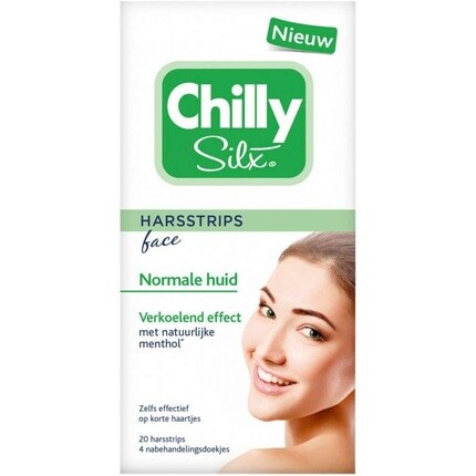 

Восковые полоски для лица Chilly Silx для нормальной кожи 20 шт ‎Chilly Silx