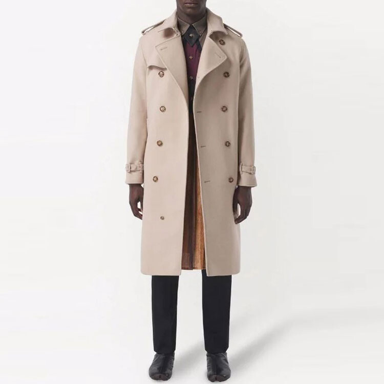 Тренчкот мужской Burberry, классический, светло-хаки — фото 2