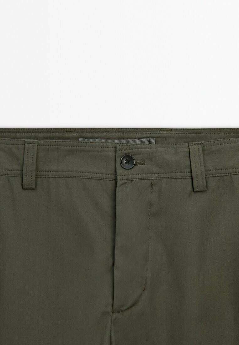 

Чиносы TAPERED FIT Massimo Dutti, темно-зеленый