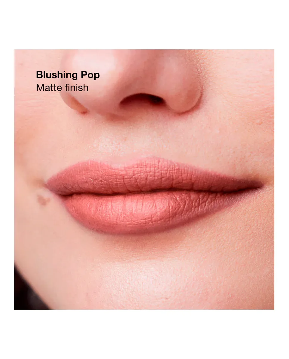 Долговечная губная помада Pop longwear shine Clinique, Blushing Pop — фото 3