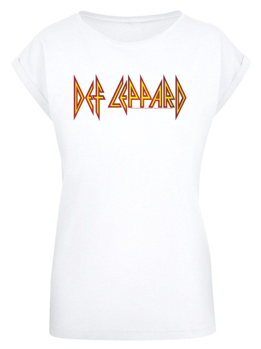 

Рубашка F4NT4STIC Def Leppard, белый