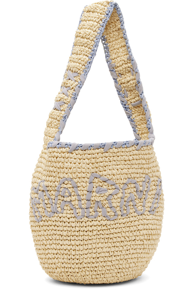 

Marni Бежевая маленькая сумка Nassa