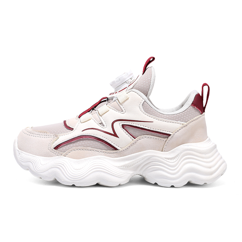 

Низкие детские кроссовки для повседневной жизни Peter pan, бежевый/красный