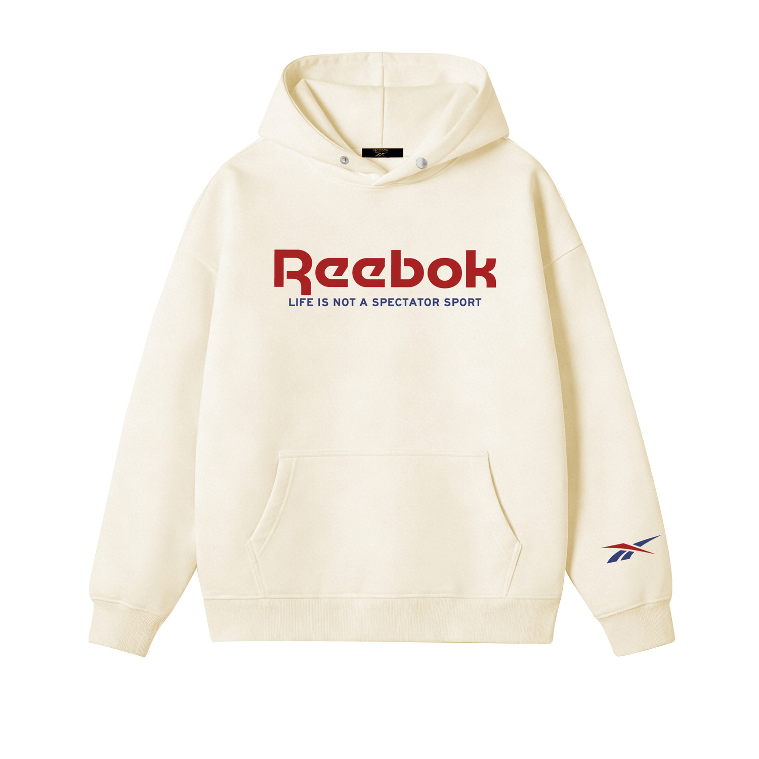 

Толстовка Unisex Hooded Moderate Heavyweight Reebok, оранжевый