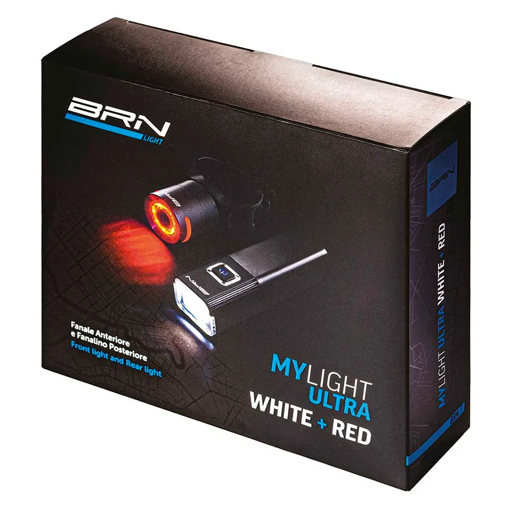 

Комплект велосипедных фонарей Brn My Ultra, прозрачный