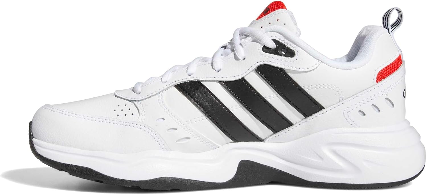 

Мужские кроссовки adidas Strutter с широким облеганием для классического повседневного стиля, белый/черный/красный