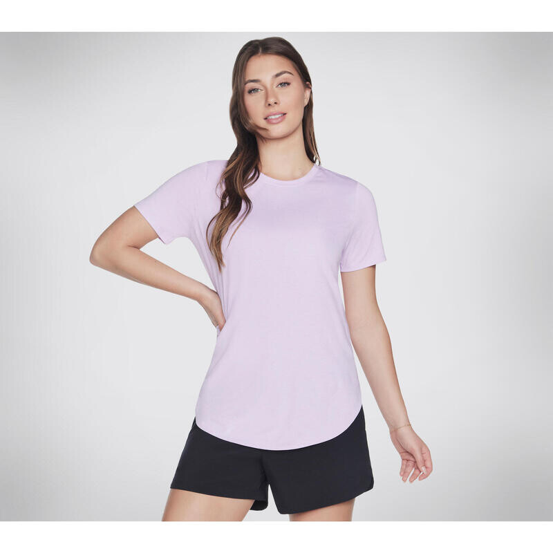 

Жен. ФУТБОЛКА GODRI SWIFT TUNIC Футболки/майки Пастельно-фиолетовый/белый SKECHERS, цвет weiss