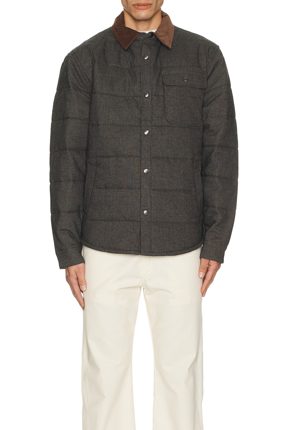 

Мужская куртка cass Brixton, цвет mixed tweed