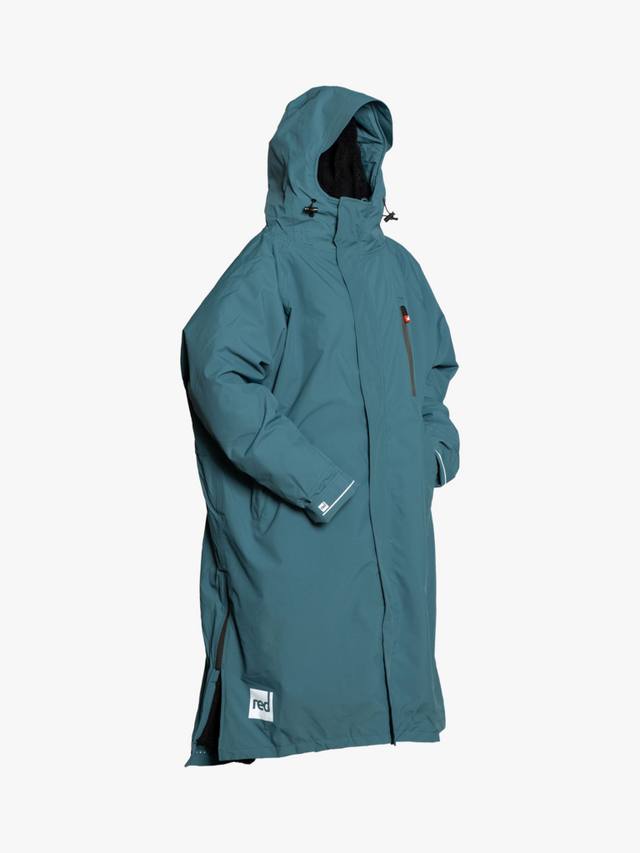 

Унисекс EVO Pro водонепроницаемый плед-пончо для переодевания Red, Deep Teal