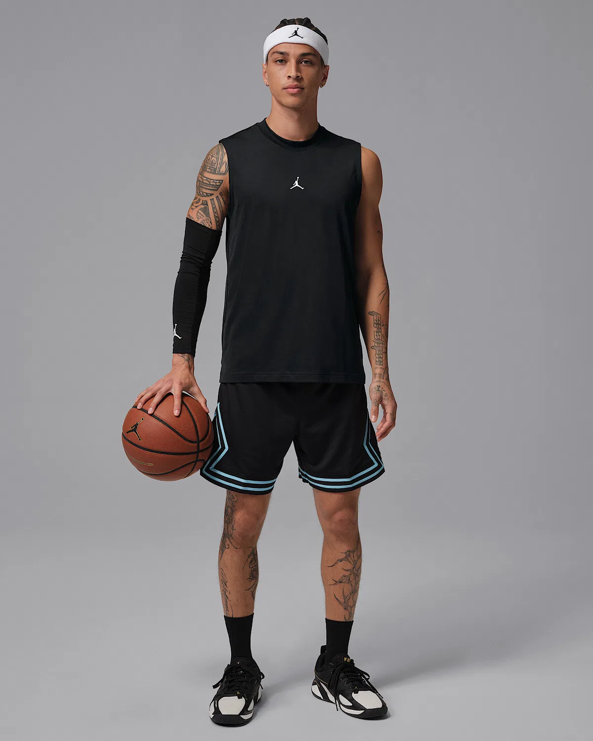 Мужской безрукавный топ Dri-FIT Jordan Sport Essentials, Black — фото 4