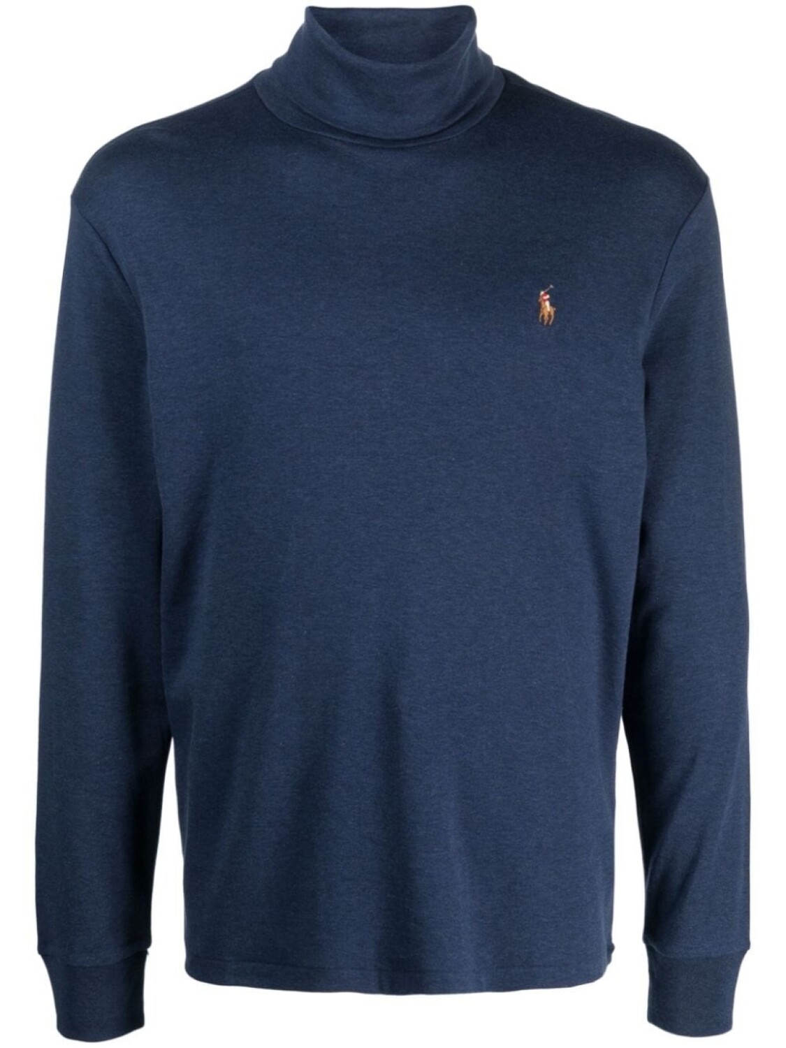 

Polo Ralph Lauren джемпер с высоким воротником и вышитым логотипом, синий