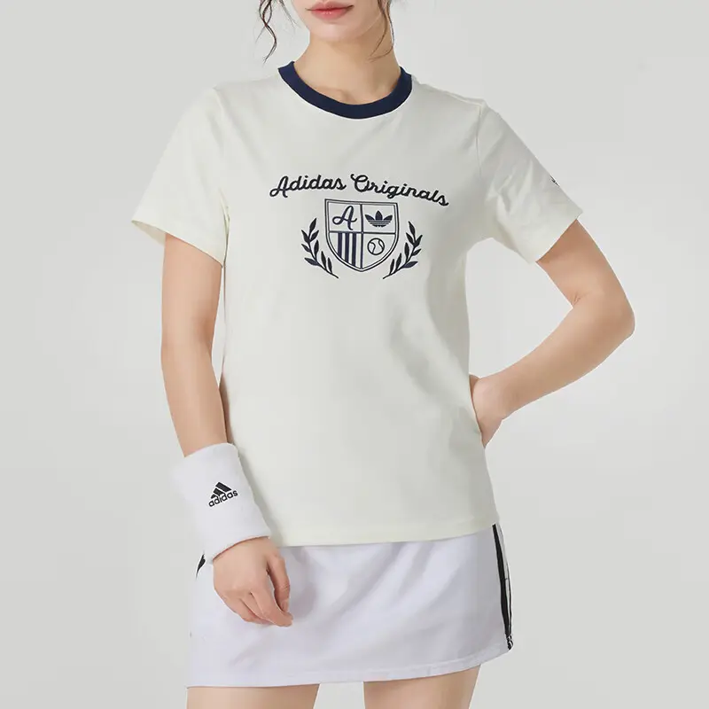 Футболка Adidas Originals Retro Sport Sporty Club, белый — фото 2