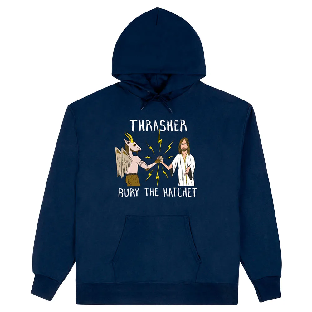 

Худи Thrasher B.t.h, синий