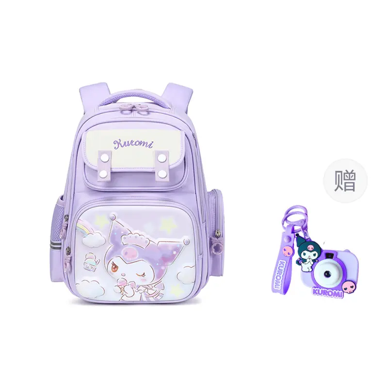 

Sanrio Студенческий рюкзак из полиэстера детский фиолетово-розовый