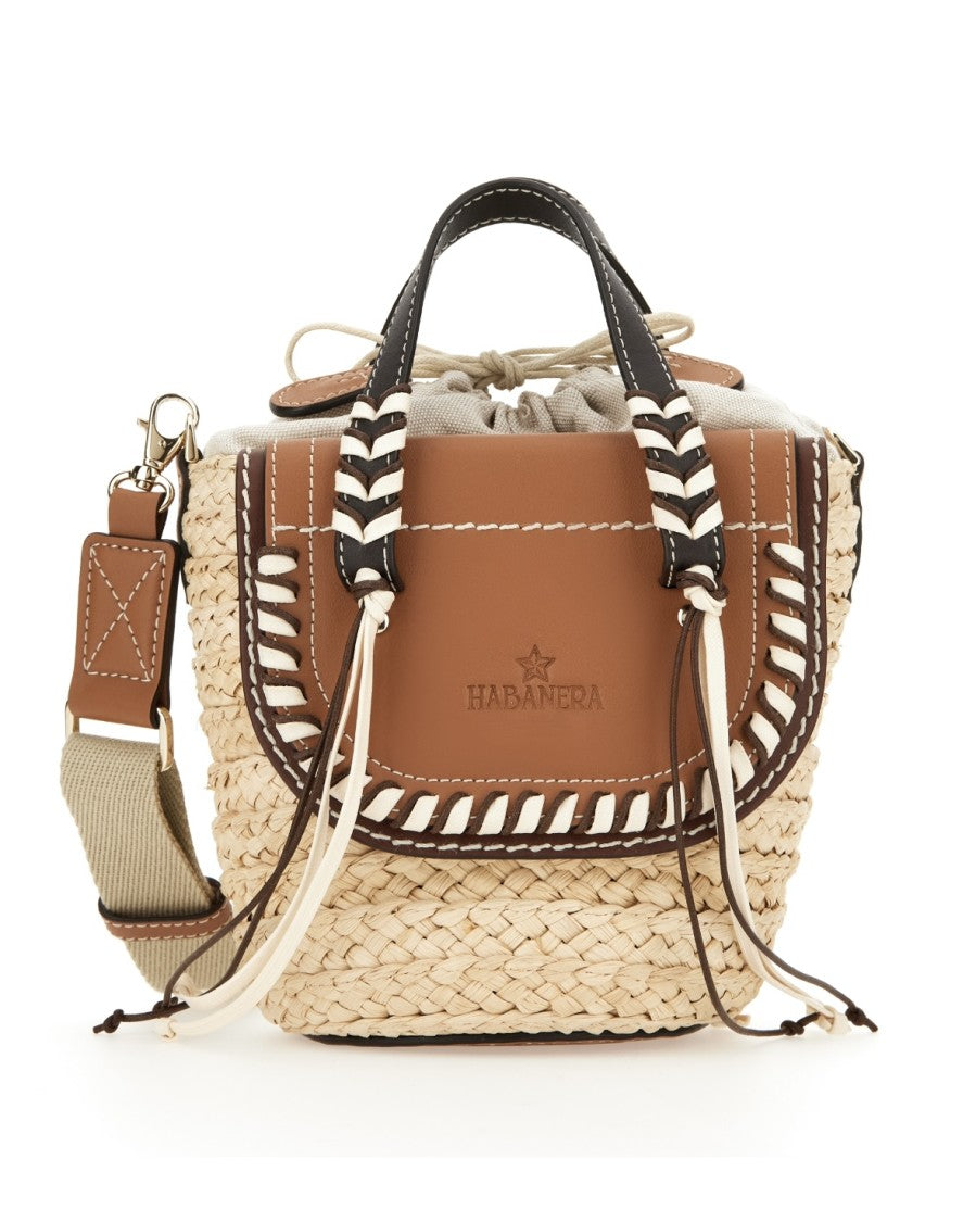 

Женская сумка-шоппер - бежевая/коричневая Cuba Lab