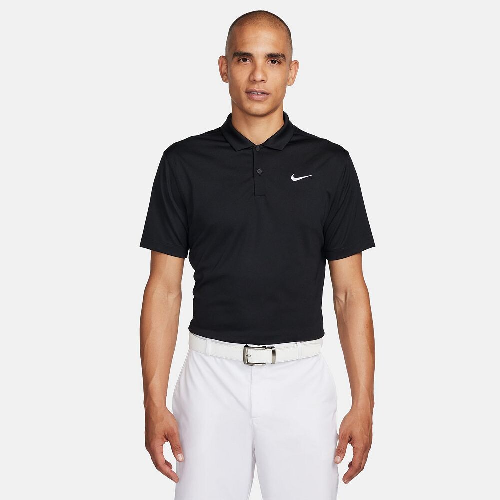 

Футболка-поло для гольфа Nike Solid Dri-FIT Big & Tall, черный