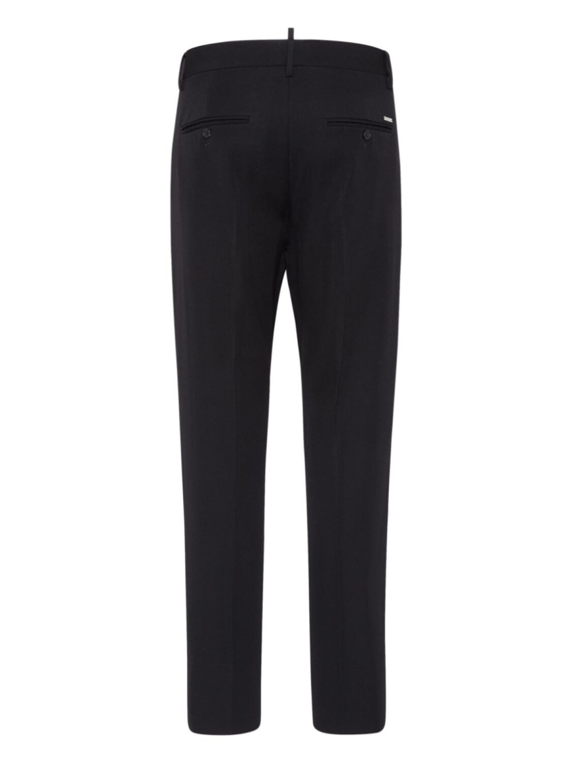 DSQUARED2 зауженные брюки из вирджинской шерсти, черный — фото 2