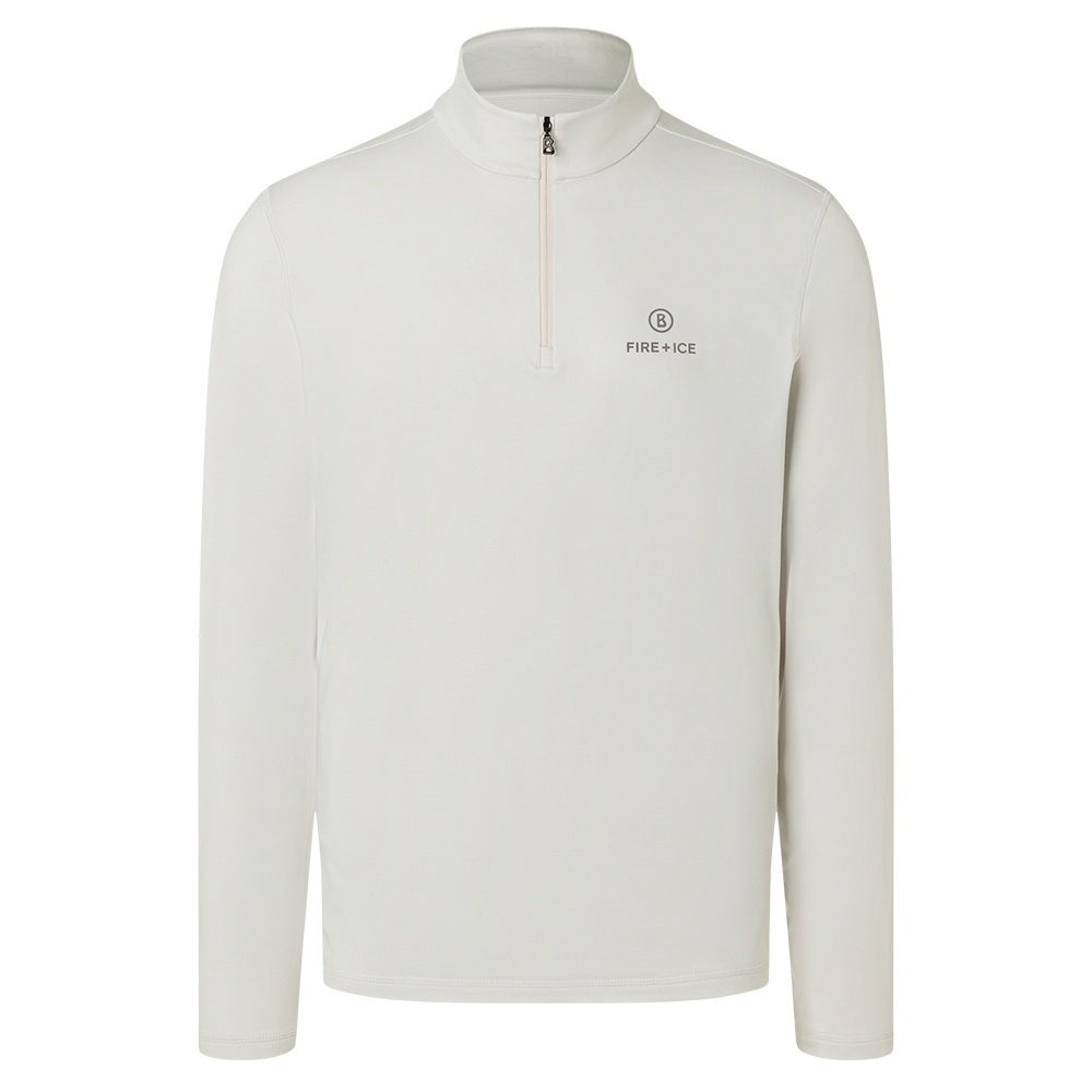 

Куртка-поло Fire + Ice Pascal с застежкой-молнией на четверть длины (мужская), Light Chalk