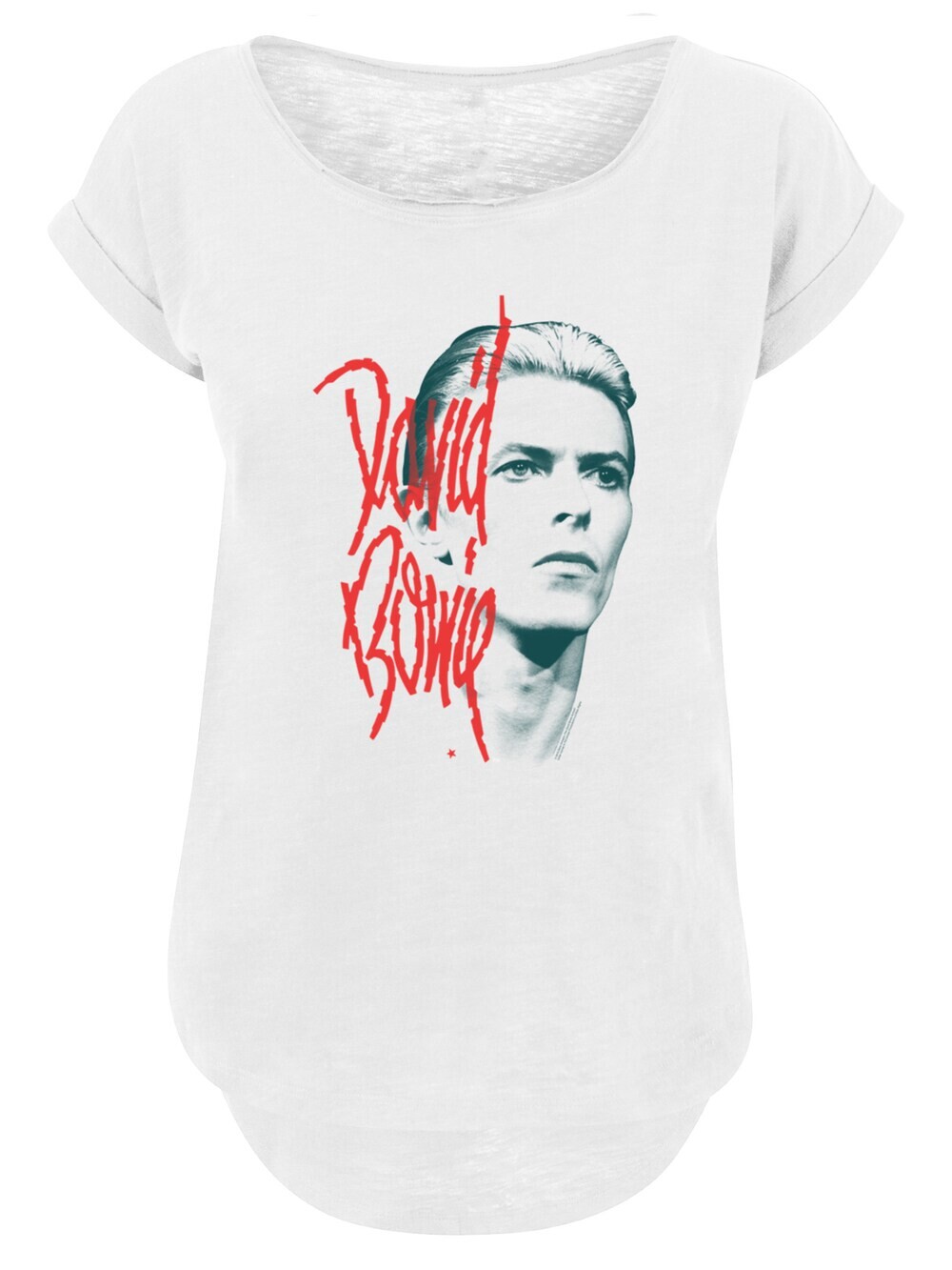 

Рубашка F4NT4STIC David Bowie Mono Stare, белый