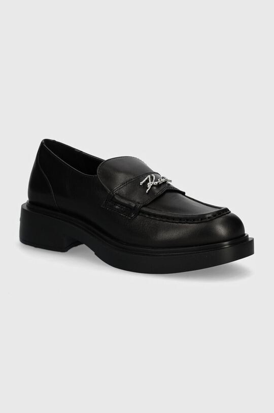 

Кожаные мокасины MACIE Karl Lagerfeld, черный