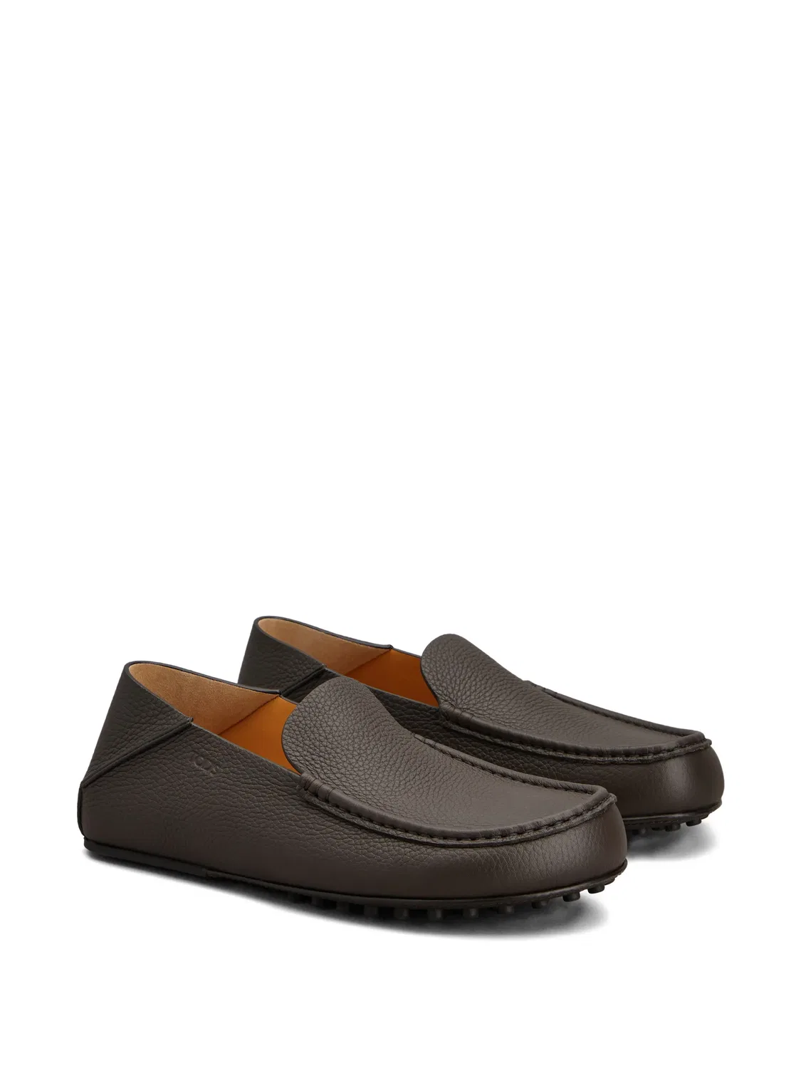 Кожаные лоферы Tod's, коричневый — фото 2
