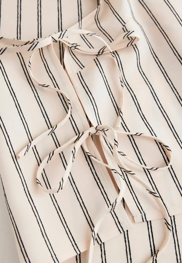 Блуза Next, Pink Black Stripe — фото 3