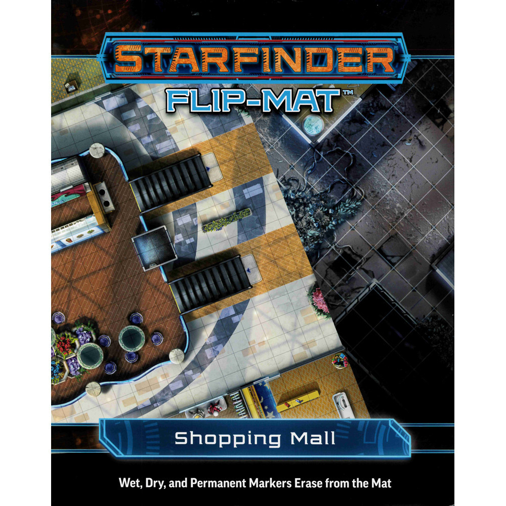 

Ролевая игра Paizo Publishing Starfinder RPG: Flip-Mat - Shopping Mall