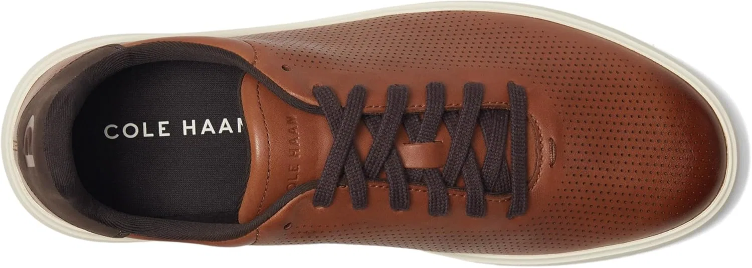 Мужская обувь Cole Haan - кроссовки Grand Crosscourt Daily Laser, British Tan Dark Chocolate Ivory — фото 2