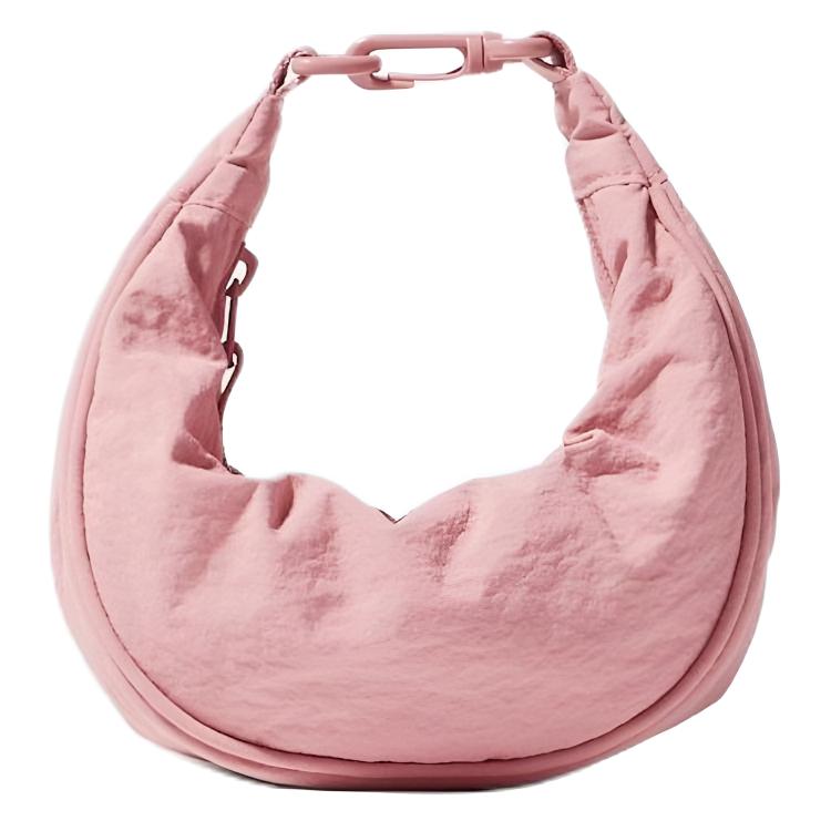 

UNIQLO Нейлоновая женская сумочка через плечо мини розовая, Pink