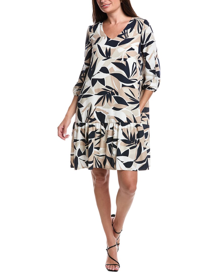 

Платье Joseph Ribkoff с рюшами по подолу, бежевый