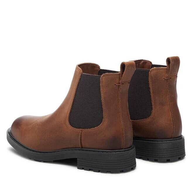 Ботинки женские Clarks Orinoco2Lane кожаные, коричневый — фото 3