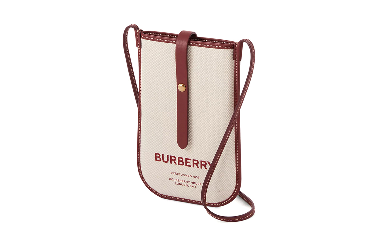 Женская сумка-кроссбоди Burberry Horseferry Anne из хлопка — фото 2