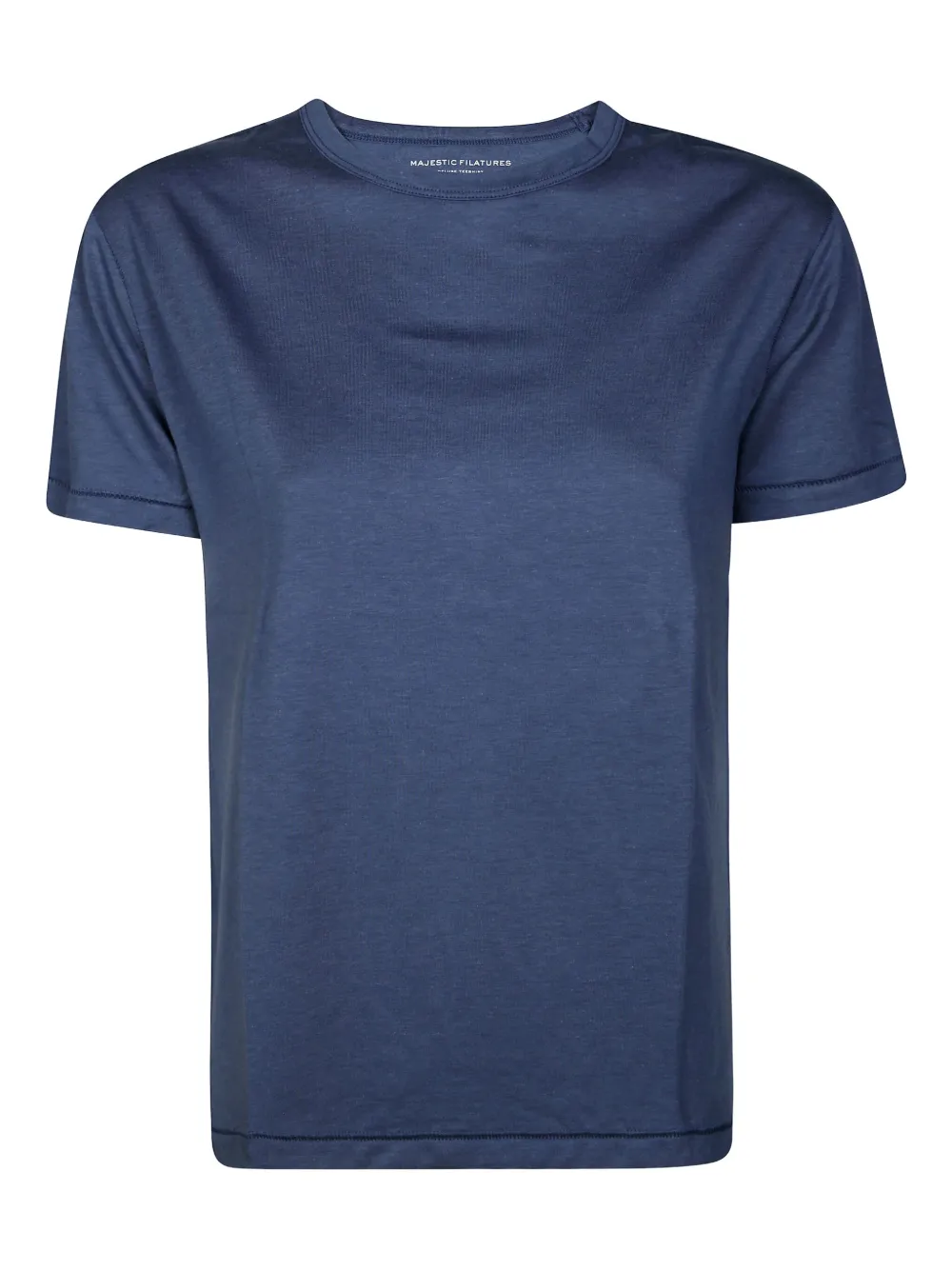 

Футболка с круглым вырезом Majestic Filatures, синий