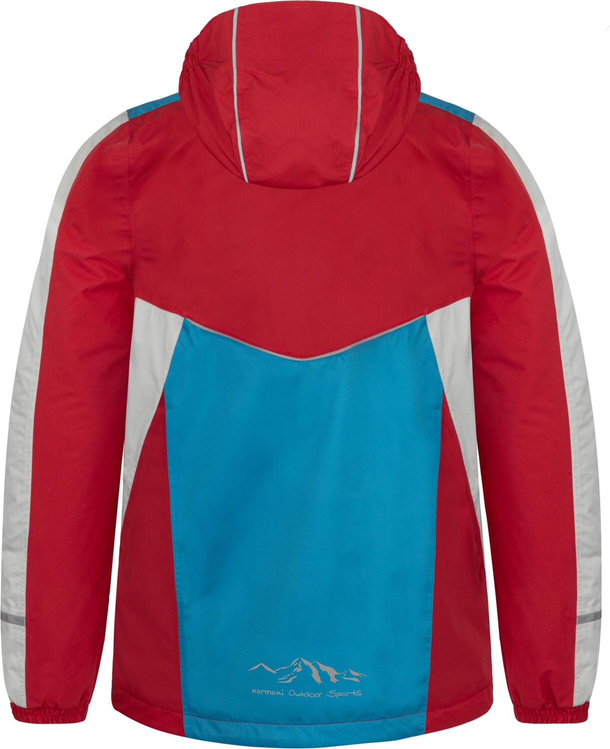 Дождевик Normani Outdoor Sports Kinder Puyallup, красный — фото 3