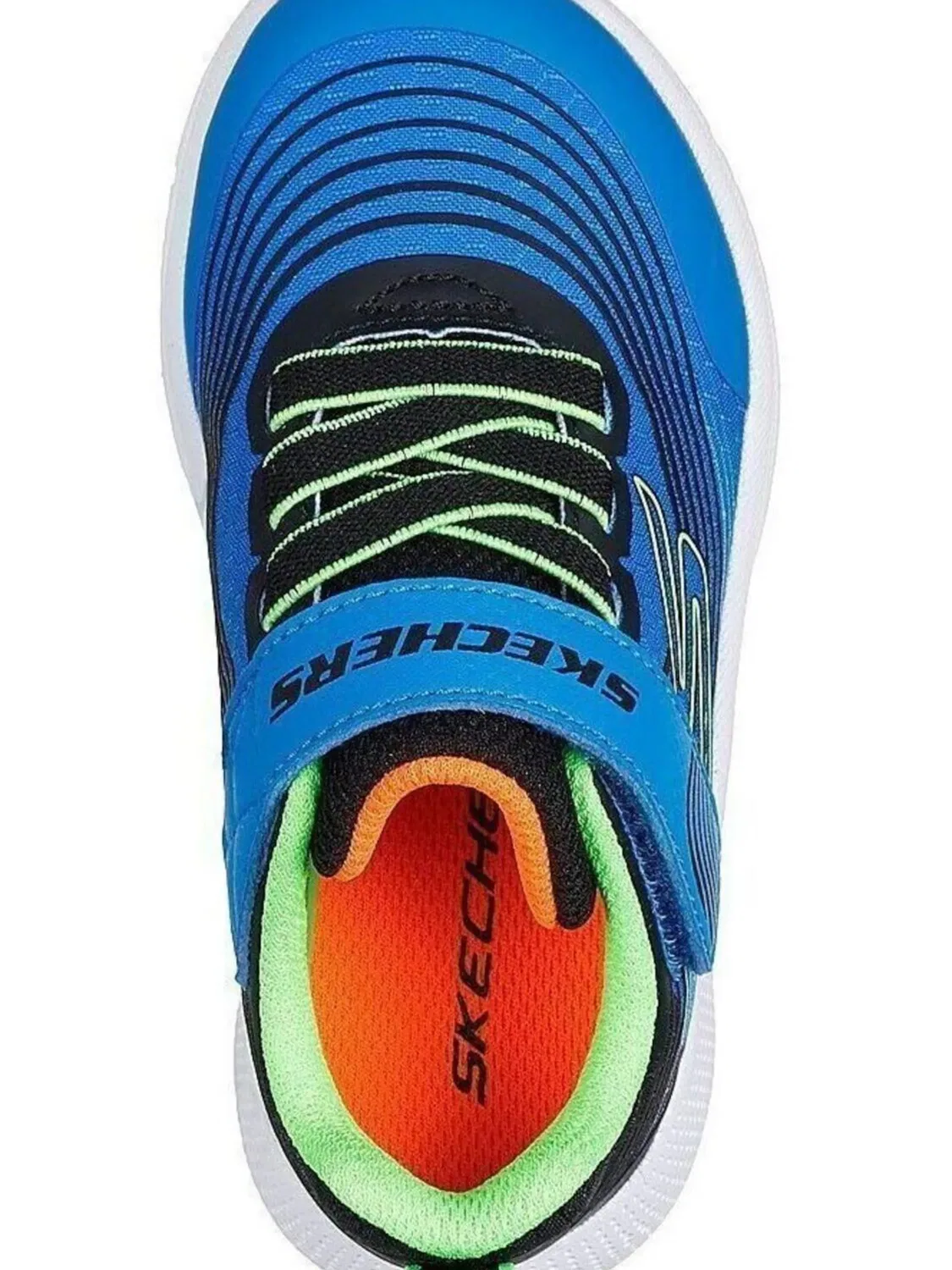 Кроссовки Skechers Microspec Advance синего цвета — фото 2