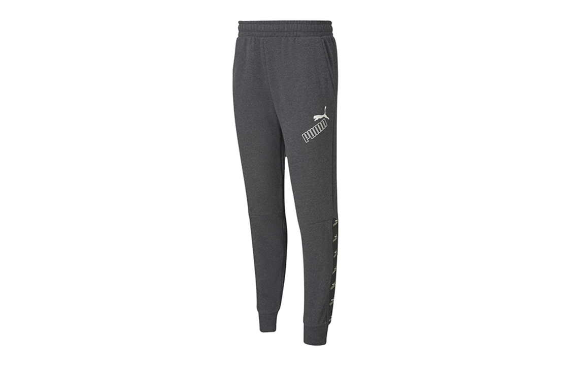 

PUMA Спортивные брюки мужские черно-серого цвета