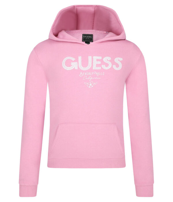 

Толстовка Guess хлопковая, розовый