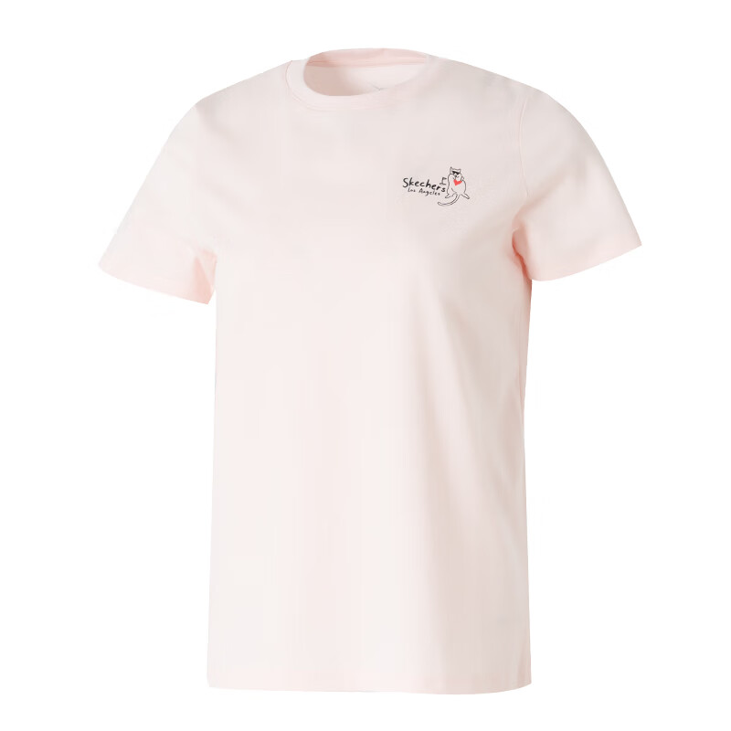 

Skechers Футболка Women's Soft Pink/00F2, Розовый, Skechers Футболка Women's Soft Pink/00F2