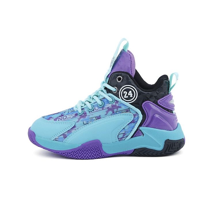 

Кроссовки PIYOPIYO Kids Basketball Shoes Kids Mid-top, белый/черный