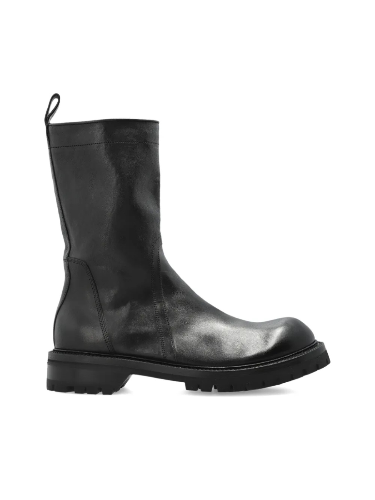 

Ботинки Rick Owens Concordians Army Creeper с застежкой-молнией, черный
