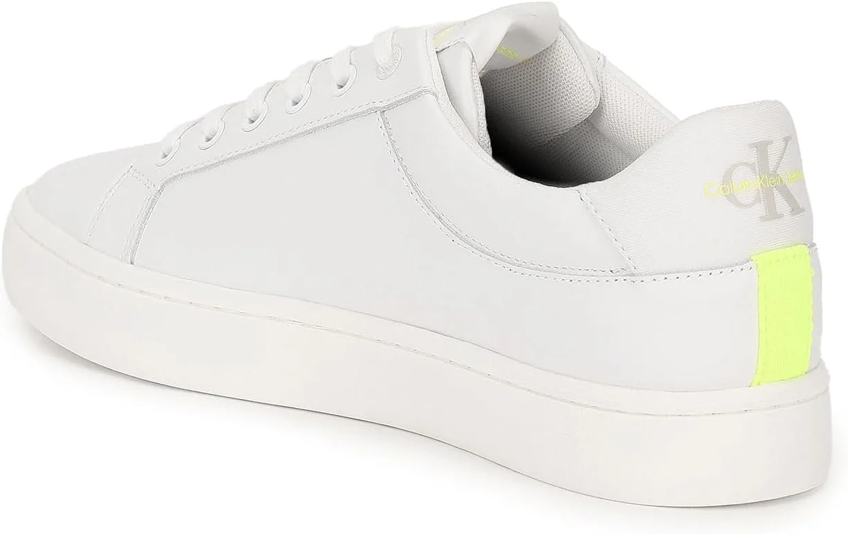 Кроссовки Calvin Klein Herren Classic Fluo Contrast Ym0ym00603 Cupole, белый — фото 3