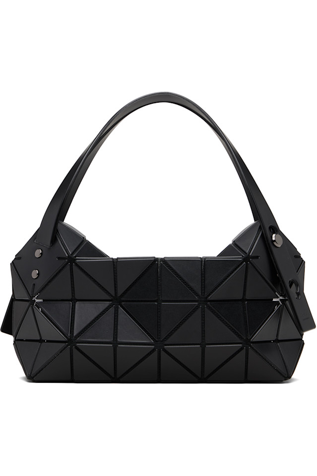 

Bao Bao Issey Miyake Маленькая черная сумка "Бостон"