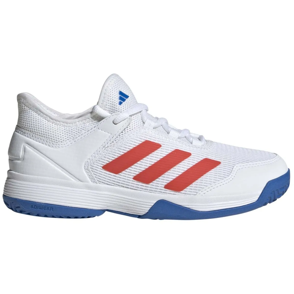 

UBERSONIC 4 Adidas детская теннисная обувь, белый/оранжевый