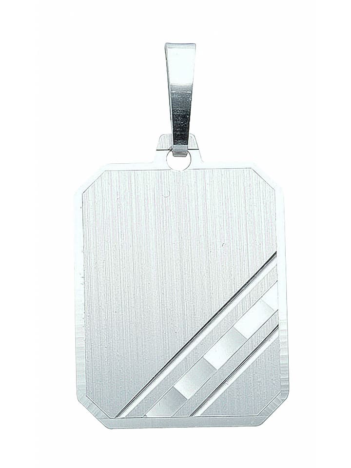 

Adeliás Женский кулон из серебра 925 пробы с гравированной пластиной