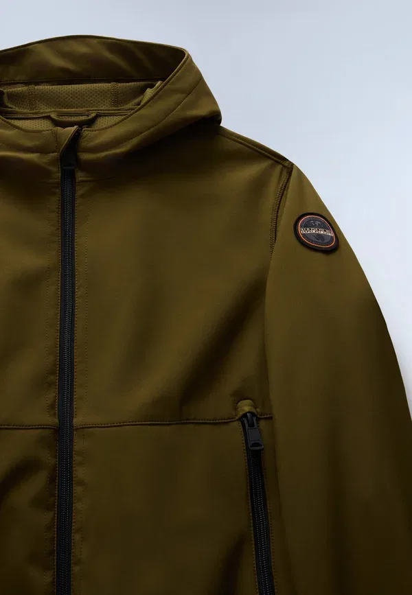 Куртка Melville light jacket Napapijri, тёмно-оливковый — фото 3