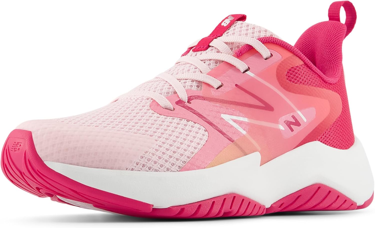 

Детские кроссовки New Balance Rave Run V2 на шнуровке (унисекс), розовый