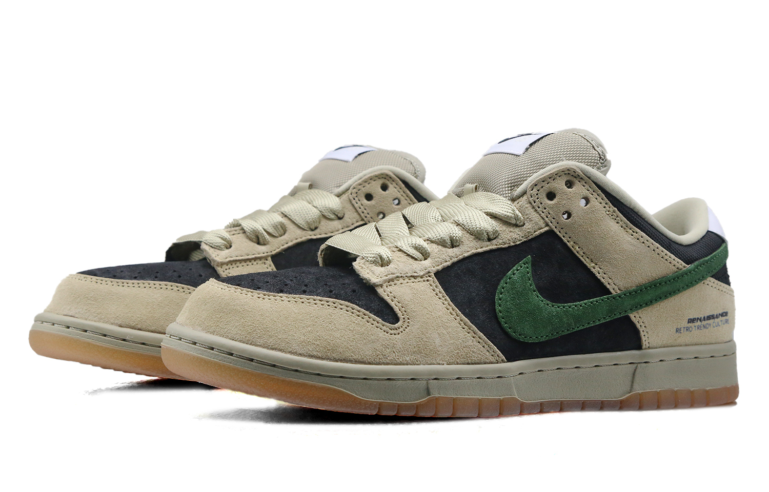 Nike Dunk SB Wild Coverage устойчивые к истиранию, дышащие низкие кроссовки для скейтбординга мужские brown green — фото 4