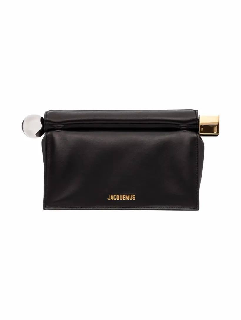 

Клатч La Pochette rond carré Jacquemus, черный