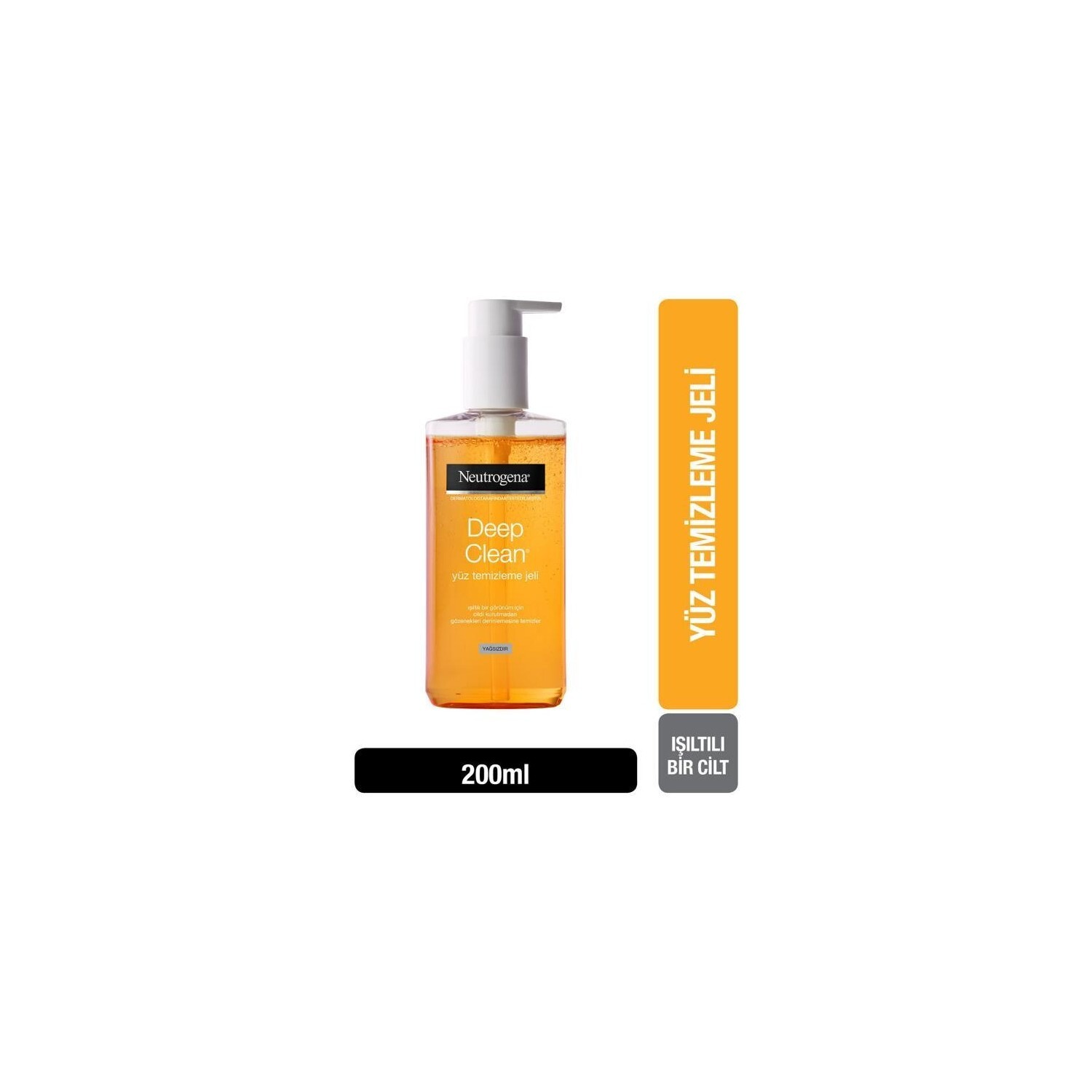 Гель для умывания Neutrogena — Гель для лица Deep Clean очищающий, 200 мл